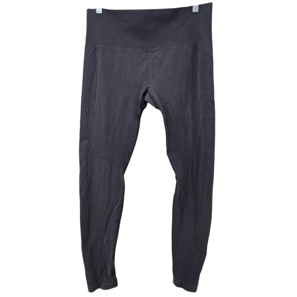 ICEBREAKER Cool-Lite Legging Baselayer Womens Large Gray Wool Blend Performance